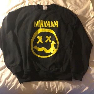 Nirvana crew neck sweater